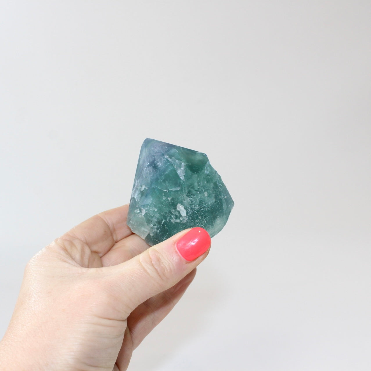 Fluorite polished crystal top point | ASH&STONE Crystal Shop Auckland NZ