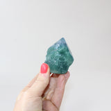 Fluorite polished crystal top point | ASH&STONE Crystal Shop Auckland NZ