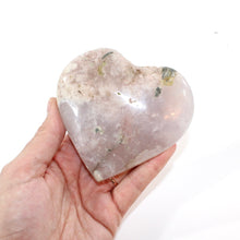 Load image into Gallery viewer, Flower agate polished crystal heart | ASH&amp;STONE Crystal Shop Auckland NZ
