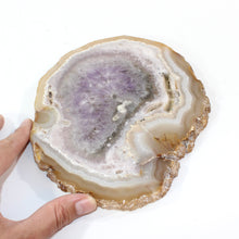 Load image into Gallery viewer, Large flower agate polished crystal slab 1kg | ASH&amp;STONE Crystal Shop Auckland NZ
