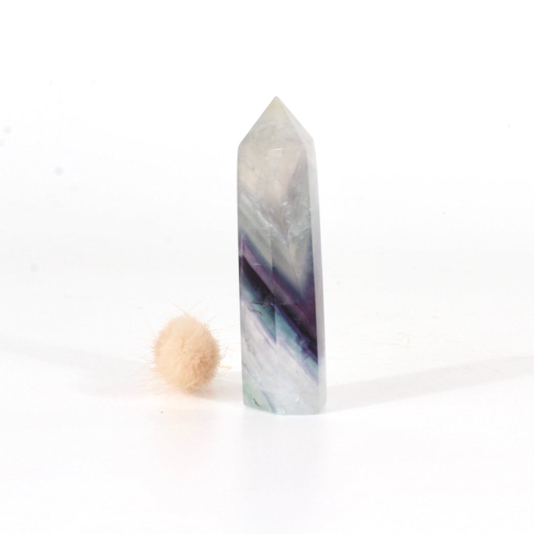 Fluorite polished crystal generator | ASH&STONE Crystal Shop Auckland NZ