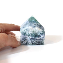 Load image into Gallery viewer, Fluorite crystal point | ASH&amp;STONE Crystals Shop Auckland NZ
