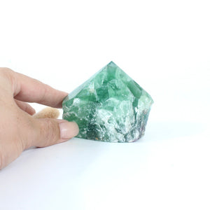 Fluorite crystal point | ASH&STONE Crystals Shop Auckland NZ