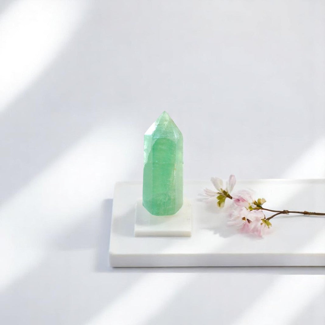 Fluorite polished crystal generator | ASH&STONE Crystal Shop Auckland NZ