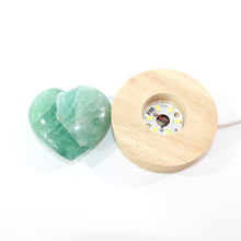 Load image into Gallery viewer, Fluorite crystal heart lamp | ASH&amp;STONE Crystal Shop Auckland NZ
