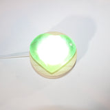 Fluorite crystal heart lamp | ASH&STONE Crystal Shop Auckland NZ