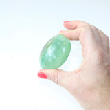 Fluorite crystal palm stone | ASH&STONE Crystal Shop Auckland NZ