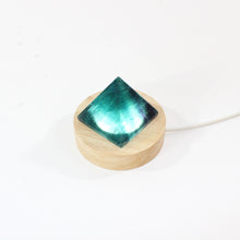 Load image into Gallery viewer, Fluorite crystal pyramid lamp | ASH&amp;STONE Crystal Shop Auckland NZ
