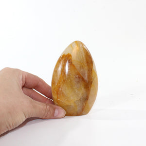 Golden healer polished crystal freeform | ASH&STONE Crystal Shop Auckland NZ