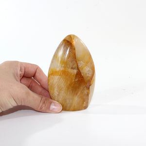 Golden healer polished crystal freeform | ASH&STONE Crystal Shop Auckland NZ