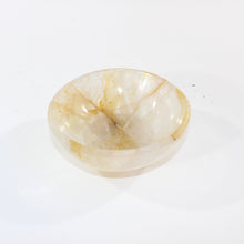 Load image into Gallery viewer, Golden healer in quartz crystal bowl | ASH&amp;STONE Crystal Shop Auckland NZ
