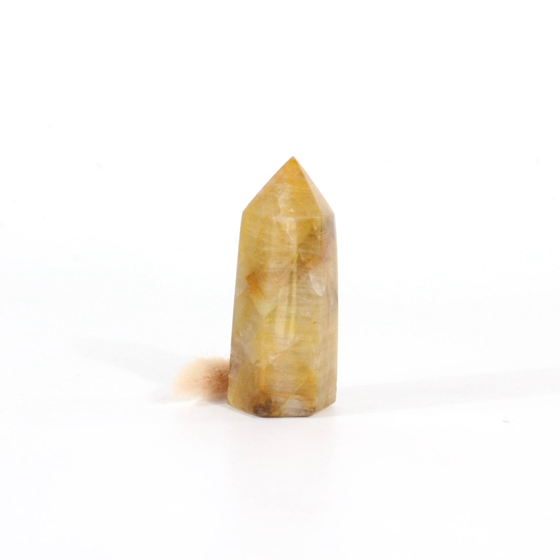 Golden healer polished crystal generator | ASH&STONE Crystals Shop Auckland NZ