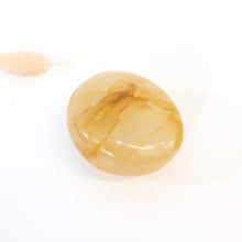 Load image into Gallery viewer, Golden healer crystal palm stone | ASH&amp;STONE Crystals Shop Auckland NZ
