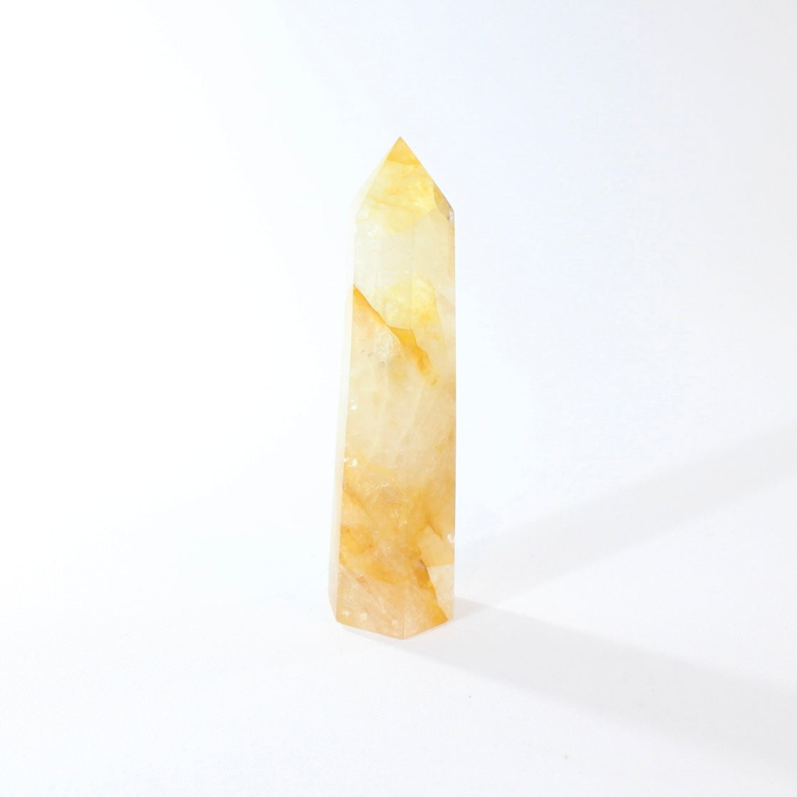 Golden healer crystal tower | ASH&STONE Crystal Shop Auckland NZ