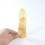 Golden healer crystal tower | ASH&STONE Crystal Shop Auckland NZ