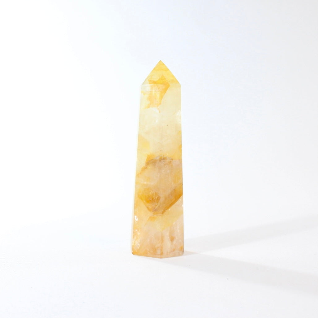 Golden healer crystal tower | ASH&STONE Crystal Shop Auckland NZ