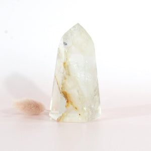 Golden healer in quartz crystal tower | ASH&STONE Crystals Shop Auckland NZ