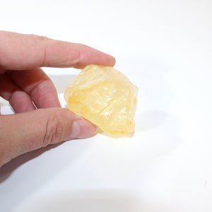 Golden healer raw crystal chunk | ASH&STONE Crystals Shop Auckland NZ