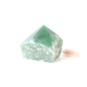 Green aventurine crystal point | ASH&STONE Crystals Shop Auckland NZ