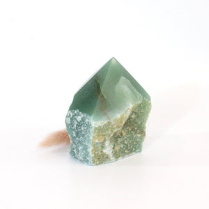 Green aventurine crystal point | ASH&STONE Crystals Shop Auckland NZ