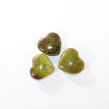 Green opal crystal heart | ASH&STONE Crystal Shop Auckland NZ