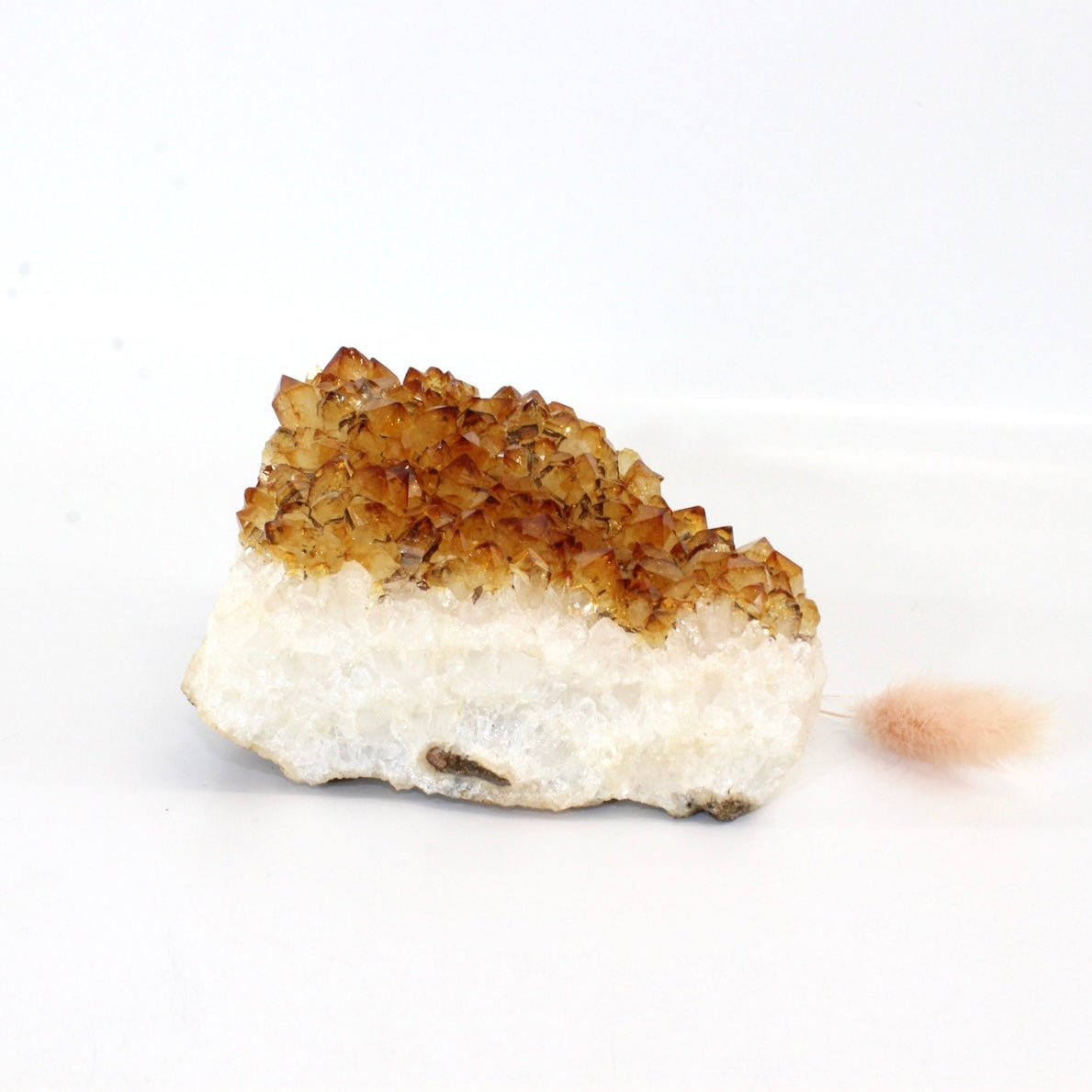 Citrine crystal cluster | ASH&STONE Crystals Shop Auckland NZ
