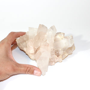 Himalayan clear quartz crystal cluster 1.18kg | ASH&STONE Crystals Shop Auckland NZ