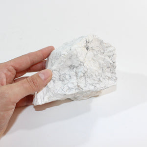 Howlite crystal chunk | ASH&STONE Ceramics Shop Auckland NZ