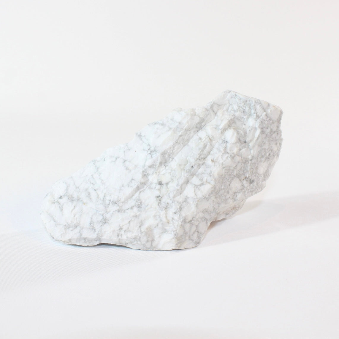 Howlite raw cut base | ASH&STONE Crystals Shop Auckland NZ