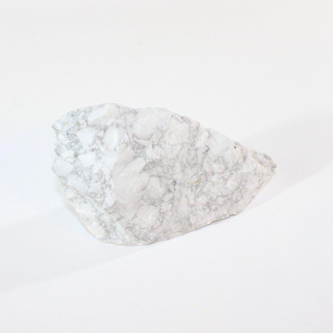 Howlite raw cut base | ASH&STONE Crystals Shop Auckland NZ