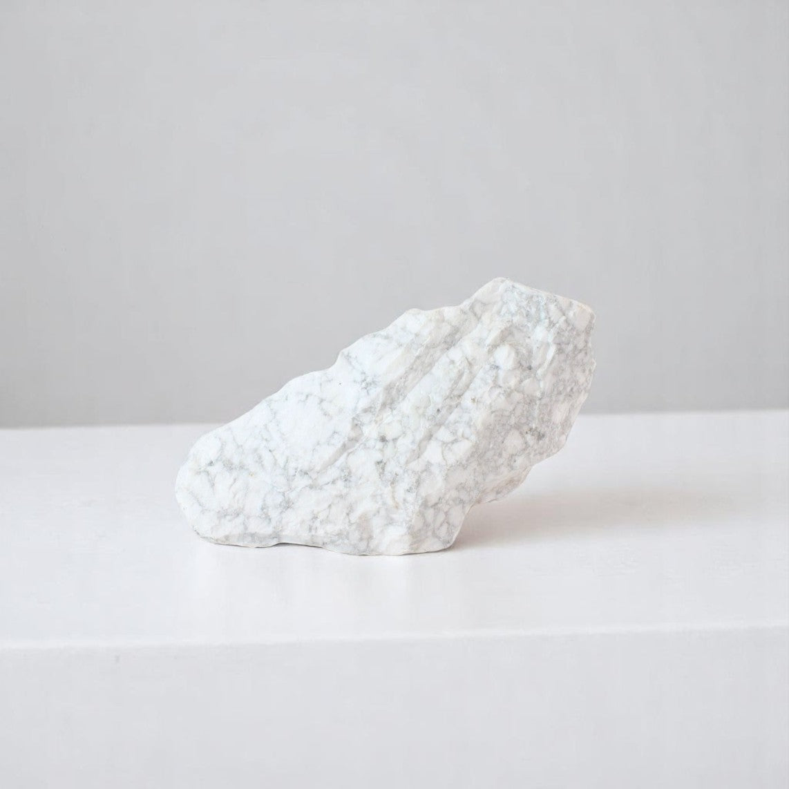 Howlite raw cut base | ASH&STONE Crystals Shop Auckland NZ