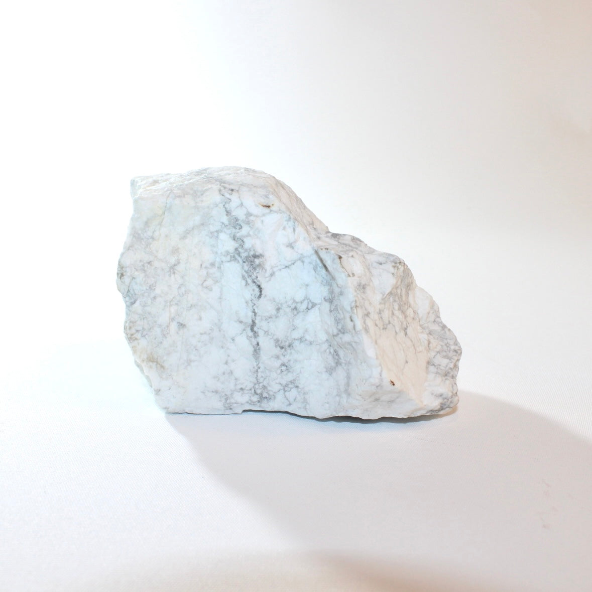 Howlite raw crystal chunk | ASH&STONE Crystal Shop Auckland NZ