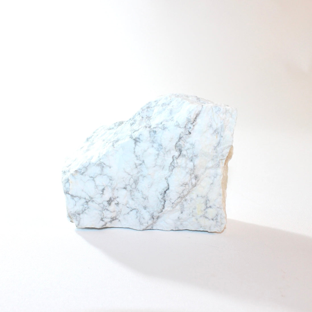 Howlite raw crystal chunk | ASH&STONE Crystal Shop Auckland NZ