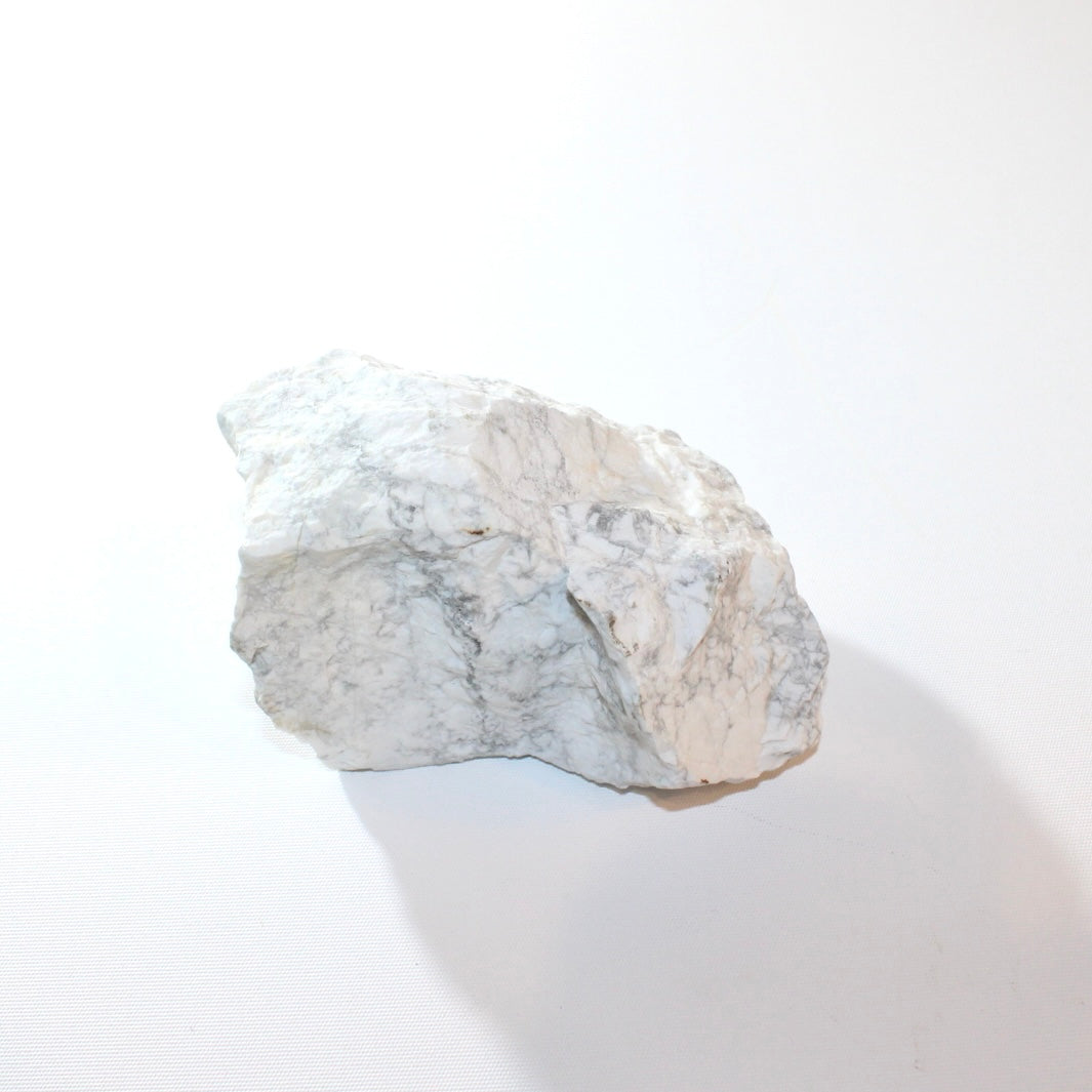 Howlite raw crystal chunk | ASH&STONE Crystal Shop Auckland NZ