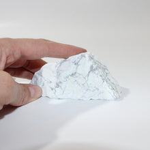 Load image into Gallery viewer, Howlite crystal chunk with cut base | ASH&amp;STONE Crystals Shop Auckland NZ
