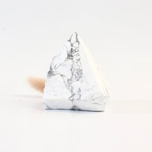 Load image into Gallery viewer, Howlite crystal polished point | ASH&amp;STONE Crystals Shop Auckland NZ
