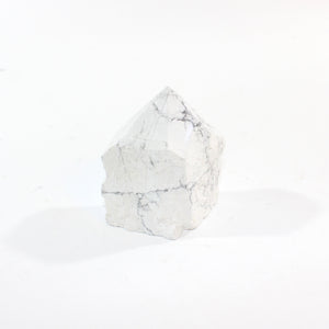 Howlite crystal point | ASH&STONE Crystal Shop Auckland NZ