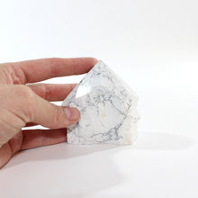 Load image into Gallery viewer, Howlite crystal point | ASH&amp;STONE Crystal Shop Auckland NZ
