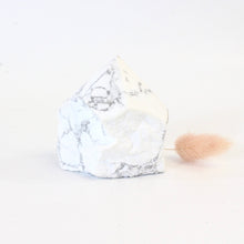 Load image into Gallery viewer, Howlite crystal polished point | ASH&amp;STONE Crystals Shop Auckland NZ
