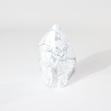 Howlite crystal top point | ASH&STONE Crystal Shop Auckland NZ