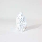 Howlite crystal top point | ASH&STONE Crystal Shop Auckland NZ
