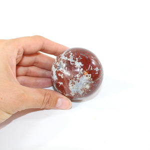 Jasper polished crystal sphere | ASH&STONE Crystal Shop Auckland NZ