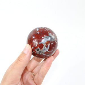 Jasper polished crystal sphere | ASH&STONE Crystal Shop Auckland NZ