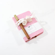 Load image into Gallery viewer, Journal &amp; pen gift set with crystals | ASH&amp;STONE Crystal Jewellery Shop Auckland NZ
