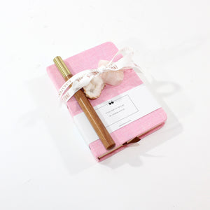 Journal & pen gift set with crystals | ASH&STONE Crystal Jewellery Shop Auckland NZ