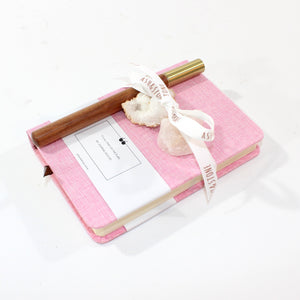 Journal & pen gift set with crystals | ASH&STONE Crystal Jewellery Shop Auckland NZ