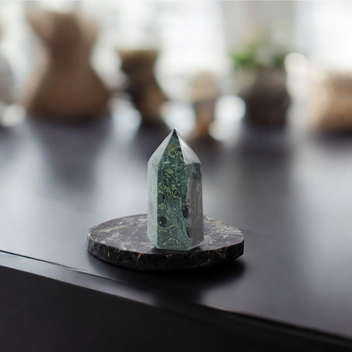 Kambaba jasper polished crystal tower | ASH&STONE Crystal Shop Auckland NZ