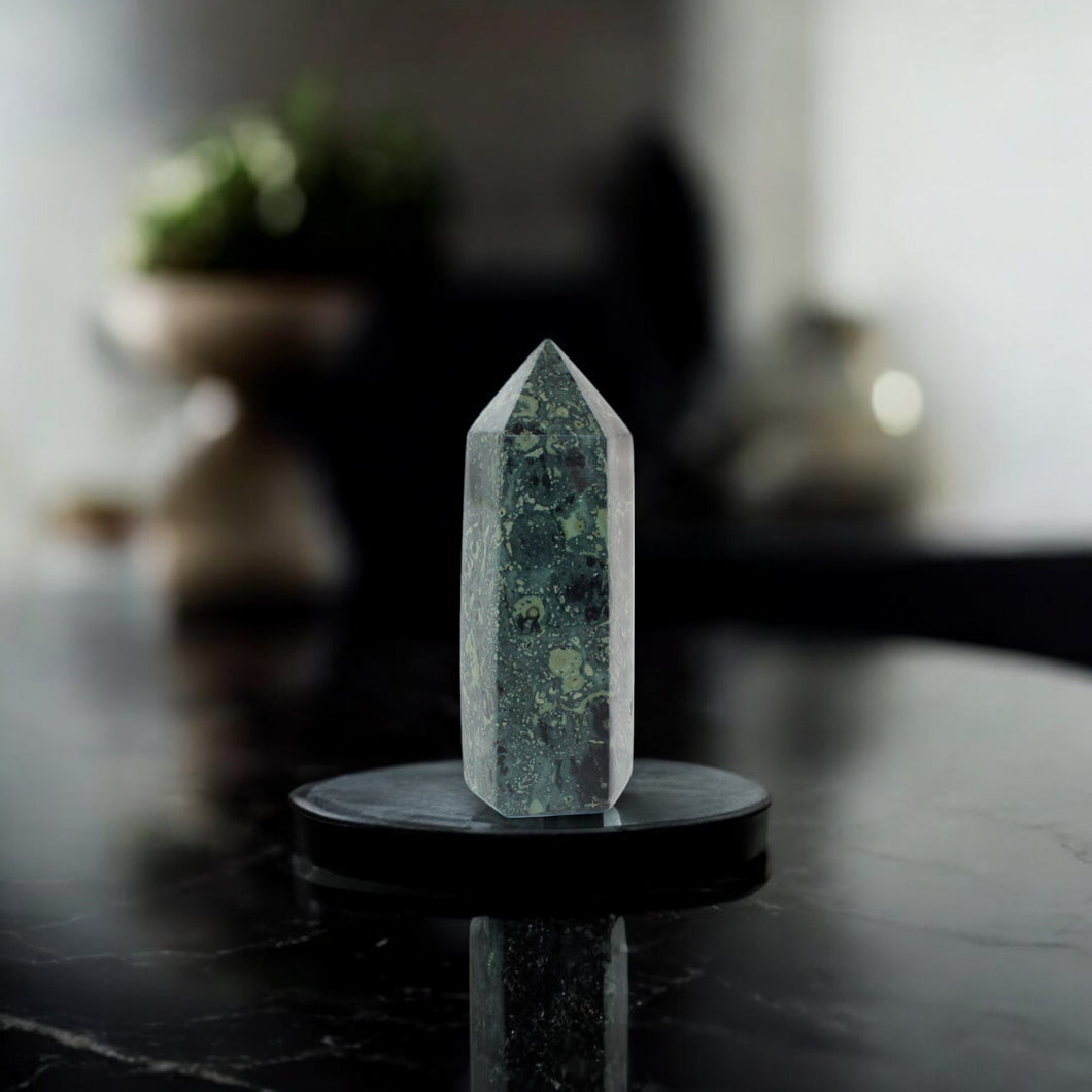 Kambaba jasper polished crystal tower | ASH&STONE Crystal Shop Auckland NZ