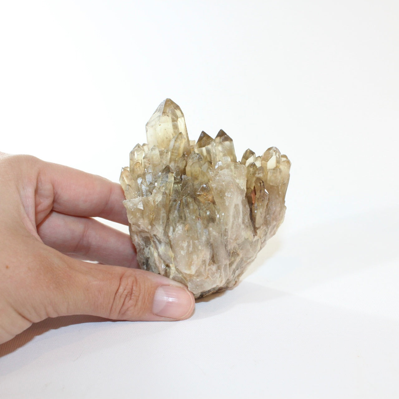 Genuine Kundalini natural citrine crystal cluster | ASH&STONE Crystal Shop Auckland NZ
