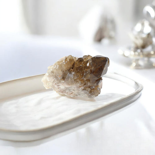 Kundalini Natural Citrine Clustered Crystal Point | ASH&STONE Crystal Shop Auckland NZ